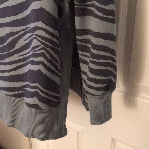 Sage Green Animal Print Sweatshirt - Picture 15 of 15